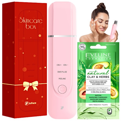 Peeling Kawitacyjny 4w1 InFace Bezprzewodowy EMS