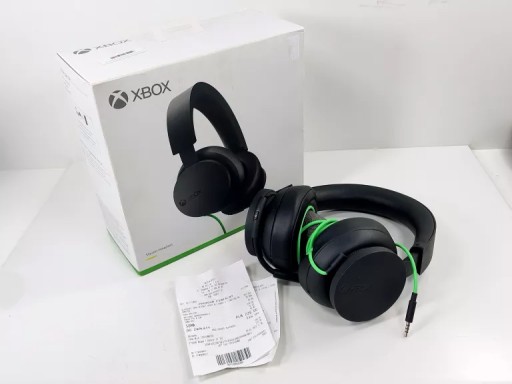 SŁUCHAWKI XBOX HEADSET MODEL 1984 PUDEŁKO + PARAGON