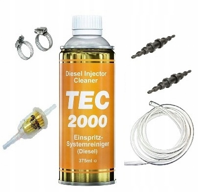 ZESTAW DO CZYSZCZENIA WTRYSKÓW TEC2000 DIESEL !!!!