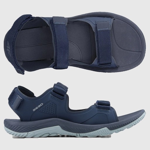 4F SANDAŁY MĘSKIE SPORTOWE BUTY LETNIE NA RZEPY 43 SS24
