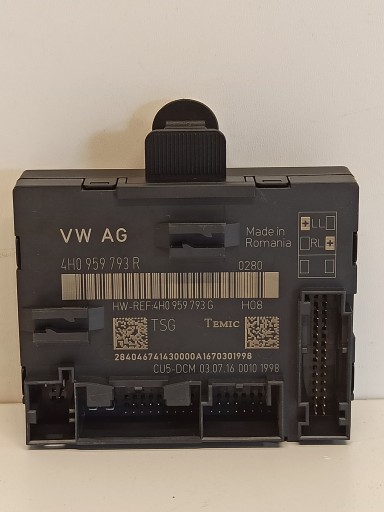 AUDI A8 D4 4H0959793R MODUŁ STEROWNIK DRZWI