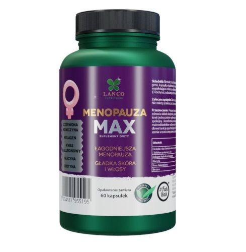 LANCO MENOPAUZA MAX - SUPLEMENT PREMIUM DLA KOBIET 40+