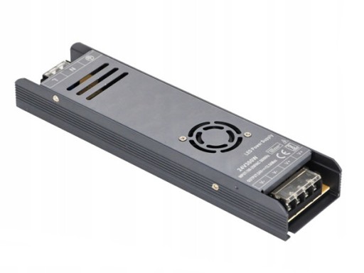ZASILACZ LED MODUŁOWY GRAPHITE 24V / 12,5A / 300W