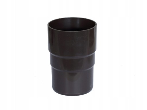 Złączka rury spust. 90mm grafit 7016