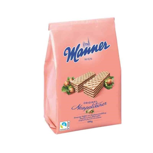 Wafelki neapolitańskie 400g Manner