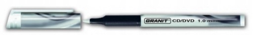 Marker GRANIT M859 do płyt CD/DVD biały linia 1 mm