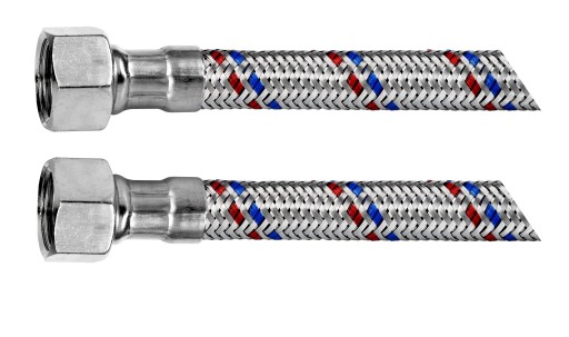 Wężyk do wody INOX 3/8x3/8 60cm