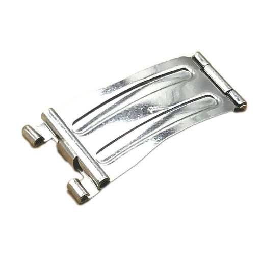 16 MM KLAMRA ZAMEK DO ZAPIĘCIA BRANSOLETY SREBRNA