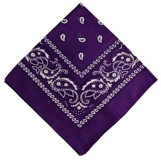 BANDAMKA BANDANA CHUSTKA CHUSTA BANDAMA -c.fiolet
