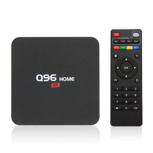 INTELIGENTNY ODTWARZACZ Android 10.1 TV Box Q96