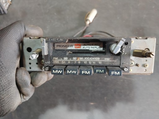 STARE ZABYTKOWE RADIO SAMOCHODOWE PIONEER KP-8000 OLDMOBILE ORYGINAŁ PRL