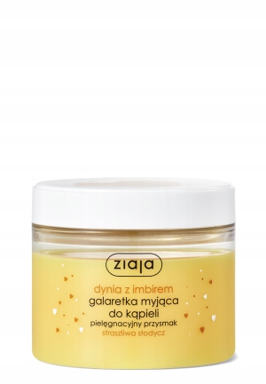ZIAJA Galaretka myjąca do kąpieli Dynia z Imbirem