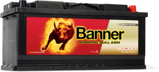 BANNER AGM 105Ah 950A START STOP - ADAPTACJA