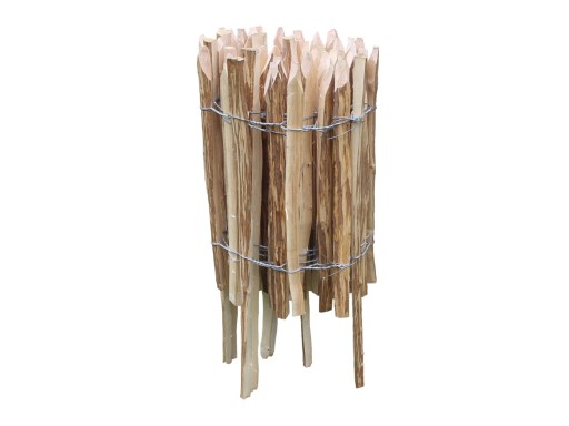 Płot łupany wbijany H 50 x 5 m, 3-4 cm - Producent