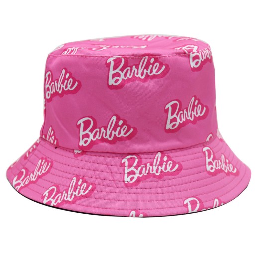 Kapelusz rybacki Nowa różowa litera Barbie