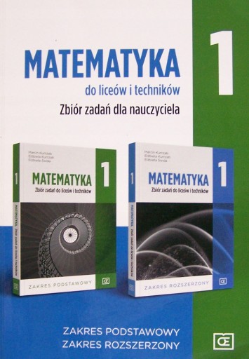 MATEMATYKA 1 - zbiór zadań dla nauczyciela ZP i ZR