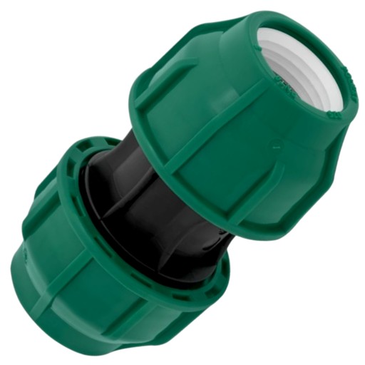 ŁĄCZNIK SKRĘCANY PE FI32X32 MUFA DO RUR WĘŻY 32MM HYDRAULIKA OGRÓD