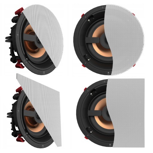 GŁOŚNIK SUFITOWY MONTAŻOWY DO ZABUDOWY KLIPSCH PRO-18-RC + DWIE MASKOWNICE