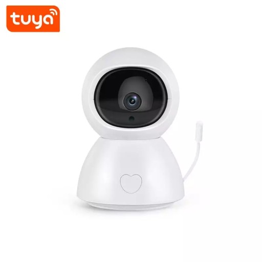 ELEKTRONICZNA NIANIA KAMERA OBROTOWA CZUJNIK TEMPERATURY WIFI TUYA SMART PL