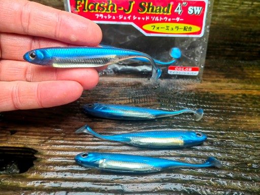 Kopyto FlashJ Shad 10.2 cm Fish Arrow Sandacz #002