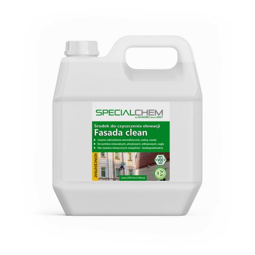 Preparat do mycia ścian, fasad FASADA CLEAN 2L