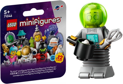 LEGO 71046 MINIFIGURES SPACE KOSMOS ROBOT LOKAJ NR 9