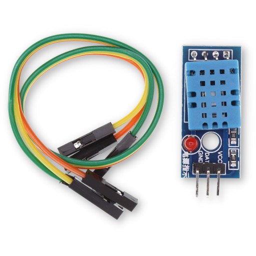 Czujnik DHT11 temperatury i wilgotności z przewodami moduł do Arduino