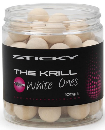 Sticky Baits Kulki pop-up The Krill White 14mm