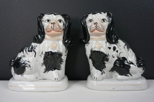 Pies kominkowy psy Staffordshire ? figurka