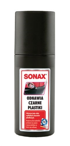 SONAX CZARNIDŁO ŚRODEK DO ODNOWY PLASTIKÓW