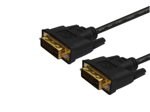 CL-31 KABEL DVI-D (24+1) 1,8m dł PRZEWÓD DUAL LINK