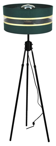 LAMPA STOJĄCA PODŁOGOWA NASTROJOWA ABAŻUR 40CM LED
