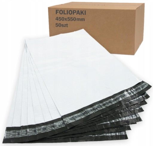 FOLIOPAKI KURIERSKIE 450x550mm FOLIOPAK 50 szt