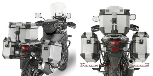 MB Zestaw kufry GIVI Outback Suzuki DL1000 V-STROM