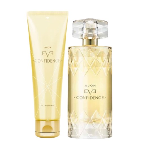 ZESTAW AVON Eve Confidence Perfumy 100ml + Balsam