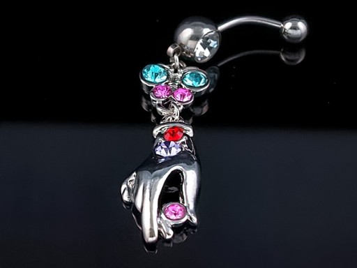 PIERCING KOLCZYK DO PĘPKA