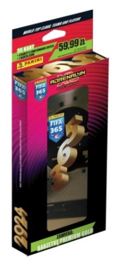 FIFA 365 2024 Adrenalyn XL Puszka kolekcjonera nr2 Karty+saszetka Premium