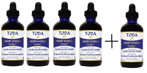 TODA krople PROMOCJA 4 x 120ml + 1 x 120 ml za 1 gr