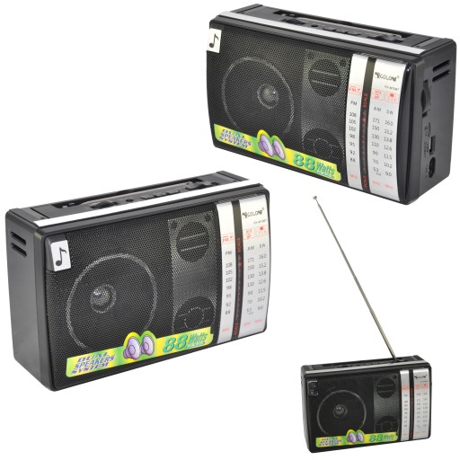 RADIO KUCHENNE FM PRZENOŚNE SIECIOWE SD USB MP3