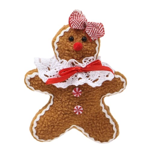 Christmas Gingerbread Man Doll Xmas Tree Simu