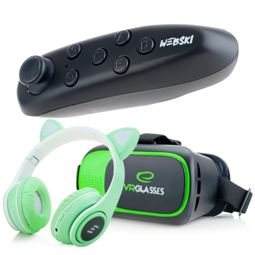 WIRTUALNA RZECZYWISTOŚĆ GOGLE 3D OKULARY VR 360