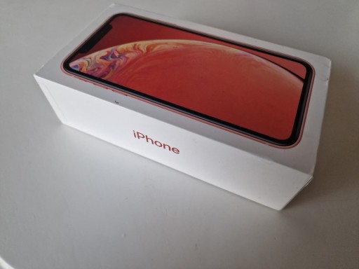 ORYGINALNE PUDEŁKO APPLE IPHONE XR CORAL - EU