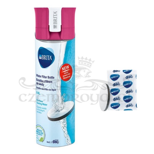 Brita Vital 0,6 róż bidon na trening piłka nożna