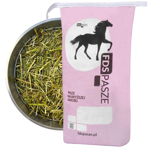 Sieczka Dla Konia z LUCERNY z Dodatkiem Oleju Sojowego FDS ALFA BASIC+ 10KG