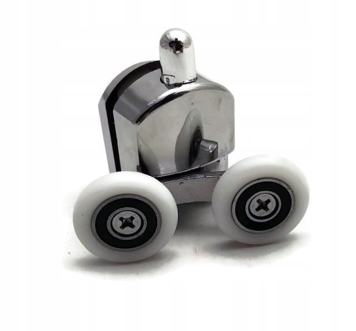 ROLKA DOLNA DO KABINY PRYSZNICOWEJ CHROMOWANA 23MM