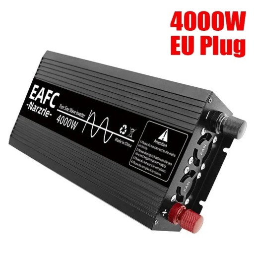 PRZETWORNICA 4000W PEŁNY SINUS 12V 230V