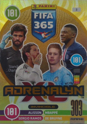 FIFA 365 2021 RARE INVINCIBLE Alisson Ramos # 5