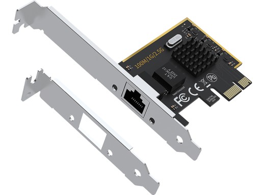 GAMINGOWA 2.5 GIGABITA 2.5GbE KARTA SIECIOWA mGig