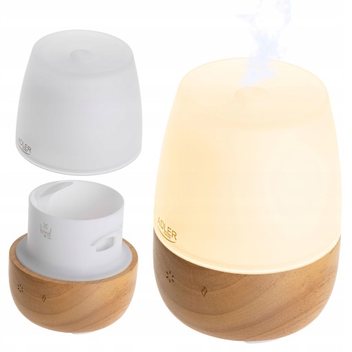 DYFUZOR do OLEJKÓW ETERYCZNYCH AROMATERAPIA LED