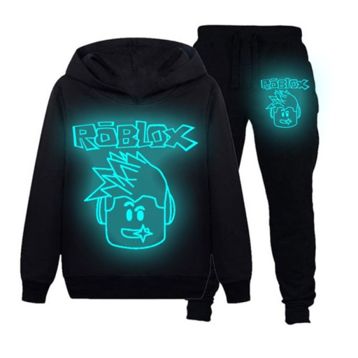 DRES BLUZA SPODNIE ROBLOX ŚWIECĄCY W CIEMNOŚCI